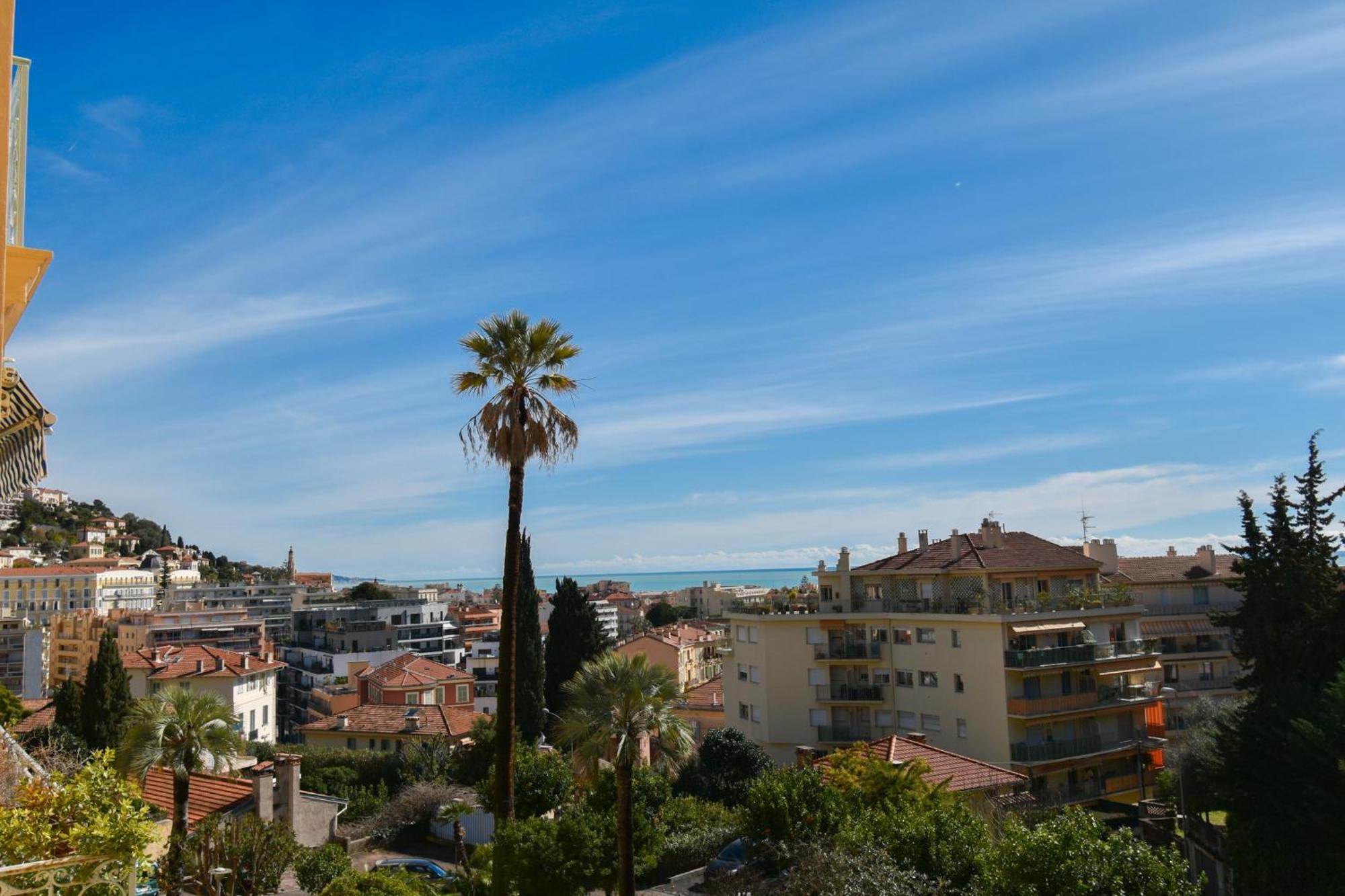 Le Montfleuri- Centre-Ville - Parking Prive - Vue Mer مينتون المظهر الخارجي الصورة